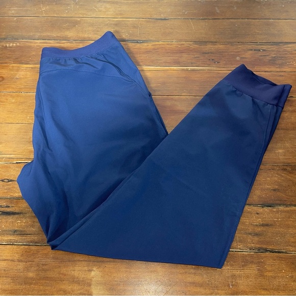 Under Armour Navy HeatGear Leggings medium - Picture 1 of 8